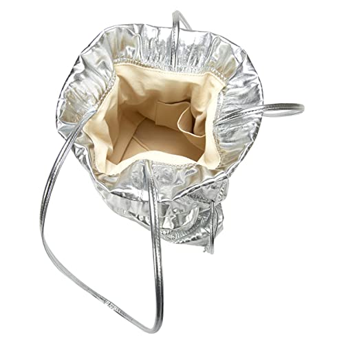 KWANI Crinkle Shoulder Bag for Women - Lightweight PU Leather Tote Bag, Casual & Chic Handbag for Work, Travel, Shopping4