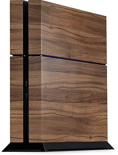 Skinit Decal Gaming Skin for PS4 Console - Originally Designed Natural Walnut Wood Design