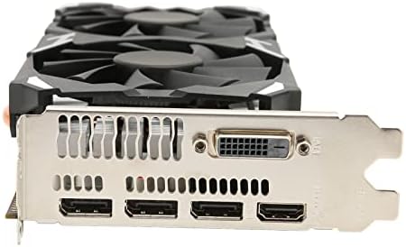 Topiky Scheda Grafica RX 580, Scheda Grafica GDDR5 da 8 GB Computer PC Gaming Scheda Grafica Video 256 Bit 16 PCI Express 3.0 2 Ventole di Raffreddamento, con DisplayPort HDMI DVI