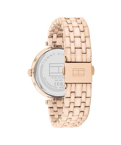 Image of Tommy Hilfiger Quartz Analog with Gold Dial Gold Stainless Steel Strap Watch for Women - TH1782721