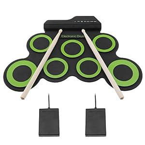 Roll Up Silikon Elektrische Drums Digital Electronic Drum Pad Kit mit Drumsticks