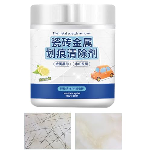 Removedor de arañazos de azulejos, potente pulido de azulejos de granito para baño, solución perfumada de larga duración para fregadero, ducha, pared, mesa, protección de mantenimiento