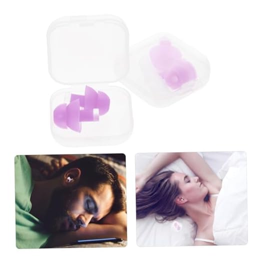 Comfortable Silicone Noise Cancelling Ear Plugs