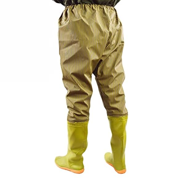 Waterdichte Duurzame Regenvisserijlaars Steltlopers Broek, 110Cm Super Hoogte PVC Lichtgewicht Ademende Rubberen Laarzen Steltlopers Mannen Vrouwen Antislip Vissen Bootfoot