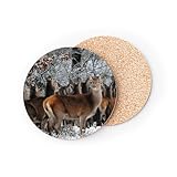 Matériau : Base en liège, offrant une excellente adhérence et une protection efficace contre les rayures et les éclaboussures