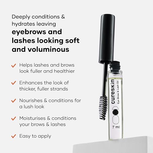 Cureskin Eyebrow & Eyelash Growth Oil, 7 ml - Image 4