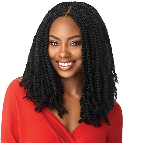 MULTI PACK DEALS! Outre Hair Crochet Braids X-Pression Twisted Up Springy Spring Twist 8" (5-PACK, 1)