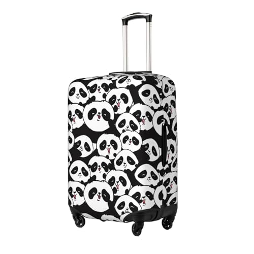 Baby Panda Luggage Cover Washable Elasticated Luggage Covers For Suitcase Tsa Approved Stylish Dust And Scratch Resistant Luggage Case Protector For Kids And Adults2