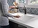 Delta Linden Oil Rubbed Bronze Kitchen Faucet with Pull-Out Sprayer, Contemporary Single Hole Kitchen Sink Faucet, Single Handle, Venetian Bronze 4353-RB-DST