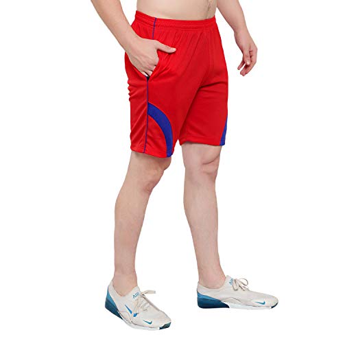 Image of DIA A DIA Men's Gym Workout Sports Shorts with Zipper Pocket