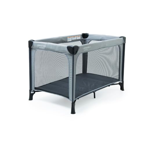 Veebee EZ Fold Commuter Portacot, Grey