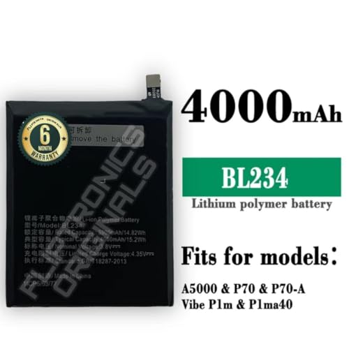 Image of BL234 Battery for Lenovo P70 P70T P1m Battery with 6 Month Warranty**** (U272)