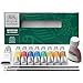 Winsor & Newton Winton Oil Color Paint, Studio Set, 10 x 37ml Tubes, Blue,Red,White, 12 Piece Set