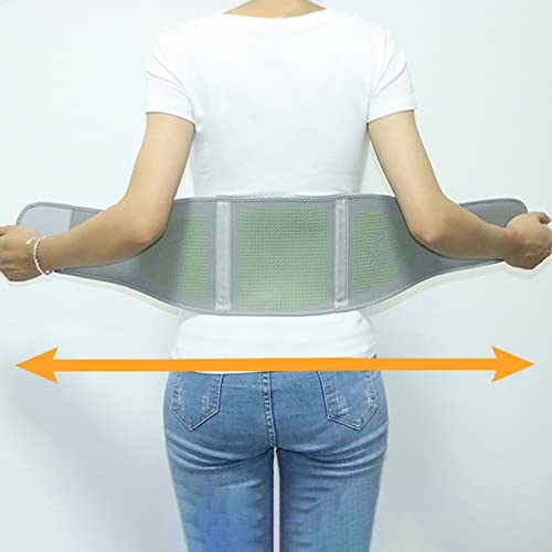 Adult Waist Belt Lumbar Support Back Brace Self-Heating Wormwood Waist Belt, Self-Heating Support Belt #TOP3