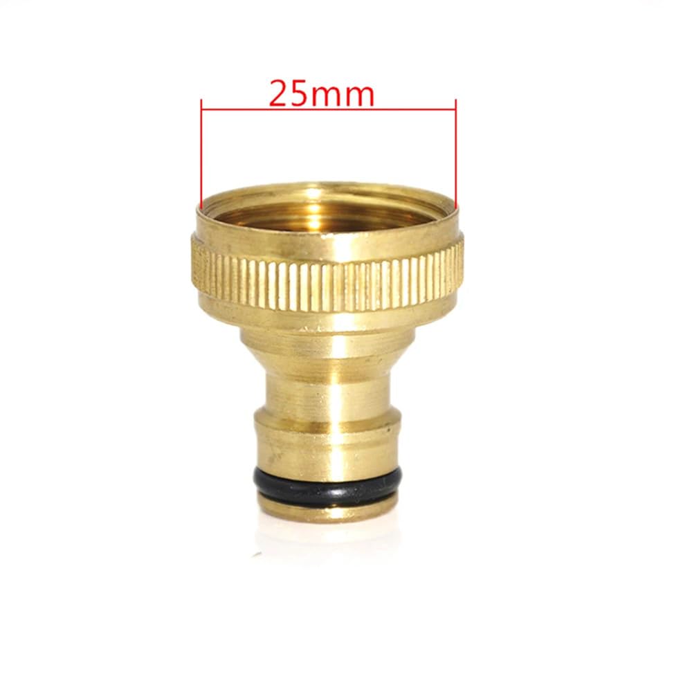 Connettore per rubinetto da giardino in ottone G3/4", adattatore per tubo flessibile a sgancio rapido, accessori per attrezzi da giardinaggio domestic