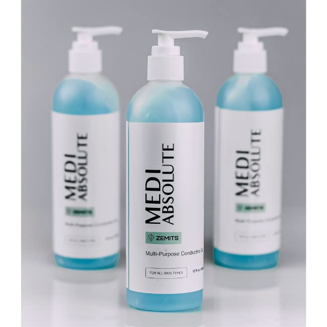 Zemits-MediAbsolute-Conductive-Gel-Multi-Purpose-Long-Lasting-Facial-Body-Ultrasound-Microcurrent-RF-Laser-CryoTherapy-EMS-Machines-with-Pump-12-fl-oz