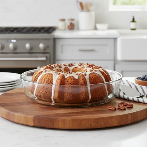 Image of The Better Home Zeno Oval (2.4 L) Borosilicate Glass Baking Tray For Microwave Oven | Baking Dish | Baking Pan | Bake & Serve Dish | Bakeware | Glass Bowl For Microwave | Dishwasher Safe (Iridescent)