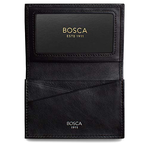 Bosca Men's Nappa Vitello Collection - Gusseted Card Case4