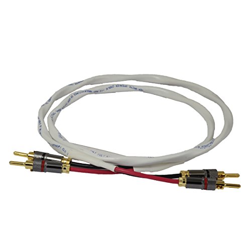 image for Blue Jeans Cable Ten White Speaker Cable, with Welded Terminations (Si