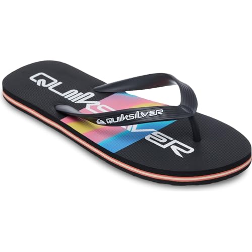 Chanclas Quiksilver Molokai Stripe de hombre con suela flexible y tiras cómodas