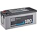 Produktbild ECTIVE DC180 AGM Deep Cycle Versorgungsbatterie - 12V, 180Ah, zyklenfest, wartungsfrei, 30% Startleistung - Starterbatterie, Start-Stop & Hybrid Blei-Säure Batterie, Bootsbatterie, VRLA Akku