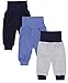 TupTam Baby Jungen Lange Pumphose 3er Pack, Farbe: Farbenmix 3, Größe: 104