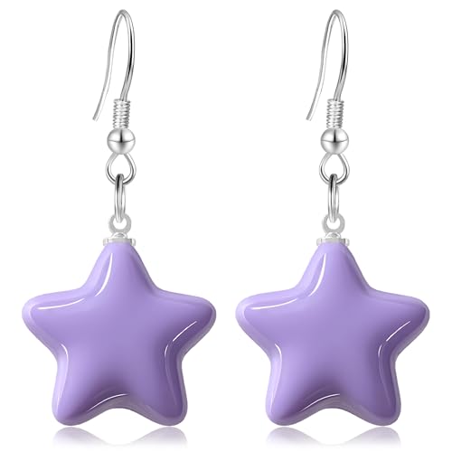 Boucles d'oreilles pendantes étoile pour sublimer vos tenues d'été