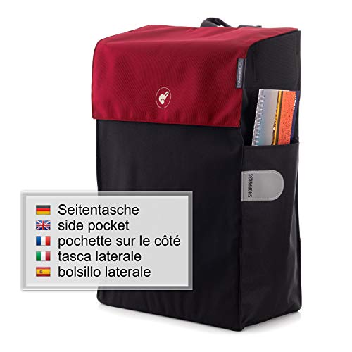 Andersen Shopper Scala mit Tasche Hera 44 Liter rot – Bild 4