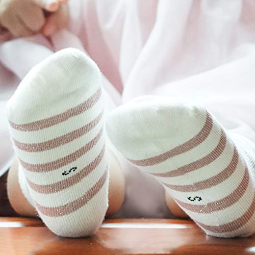 Image of Toddler Baby Girls Boys Socks Animal Pattern Children Ankle Cotton Socks 5 Pairs