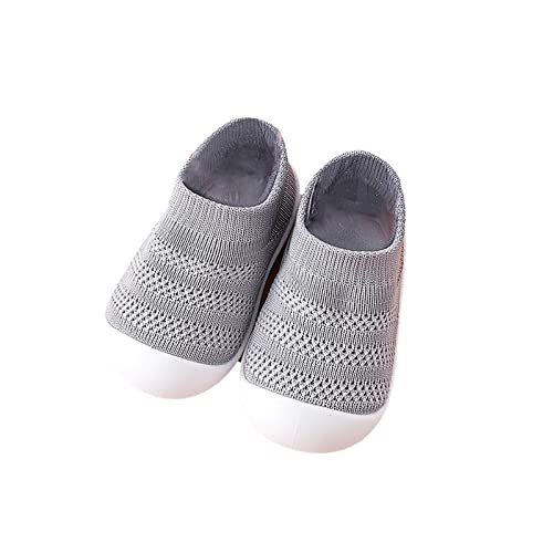 Infant Toddler Girls Boys Socks Shoes Sneakers Flat Bottom Non Slip Half Open Toe Slip Breathable Soft Shoes 2025 - Main Image