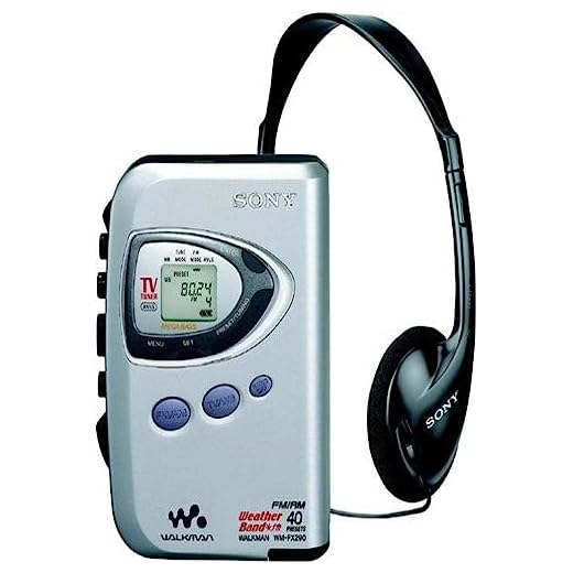 Sony WM-FX290 Stereo Cassette Player with FM/AM/TV/Weather Tuning