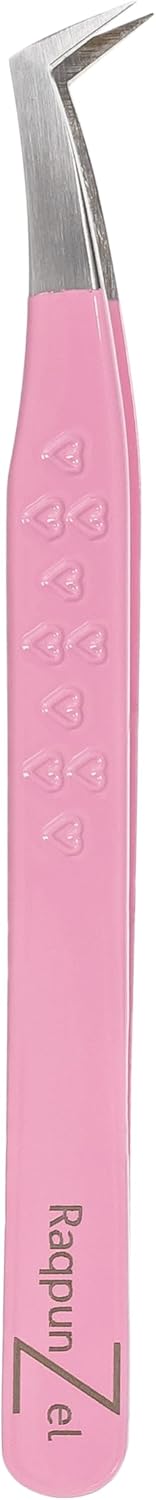 Isolation Tweezer, Lash Extension Tool, Premium Japanese Steel, Rustproof, Handcrafted Quality for Lash Artists of All Levels (Raqpunzel)