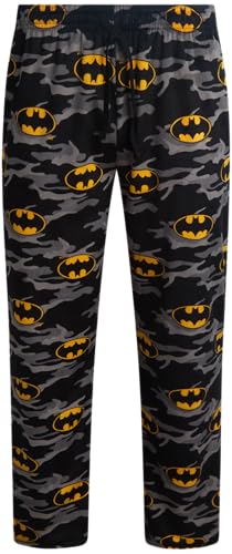 COCO BRANDS Batman Mens Pajama Pants with Pockets Sleepwear