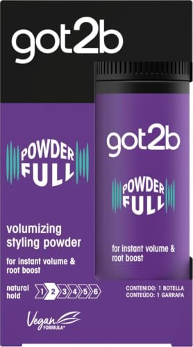 Got2b Powderful Polvos de Volumen para el Pelo, Fijación Media, 10 g