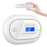 CPVAN Carbon Monoxide Detector 10 Year Sealed Battery, Carbon Monoxide Alarms for Home Safety, Interlinked CO Detector, CO Alarm with Digital Display, EN 50291, Works on SM11R Models. 1 Pack