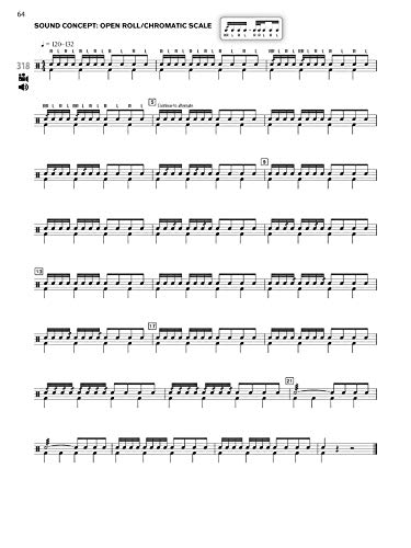 Alfred Music 00-47318 Sound Percussion--An Intermediate Method For Individual Or Group Instruction: Exercises For Rhythm, Meter, Rudiments, Rolls, Effects thumb #4