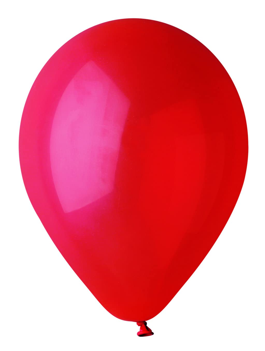 Pack 100 balloons in natural latex Premium Quality G120 (Ø 33cm / 13"), red