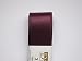 Produktbild Stoff- Band Doppelsatin von Goldina 25 mm / 3 m. Satinband in der Farbe aubergine lila Mauve -601