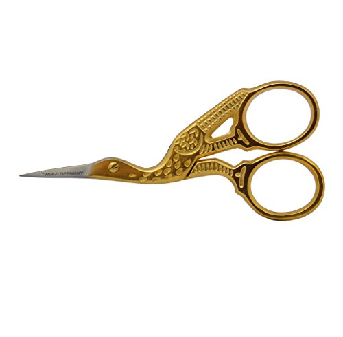 Nagelschere Storchenschere gold 9 cm Nagelschere Storchenschere gold 9 cm