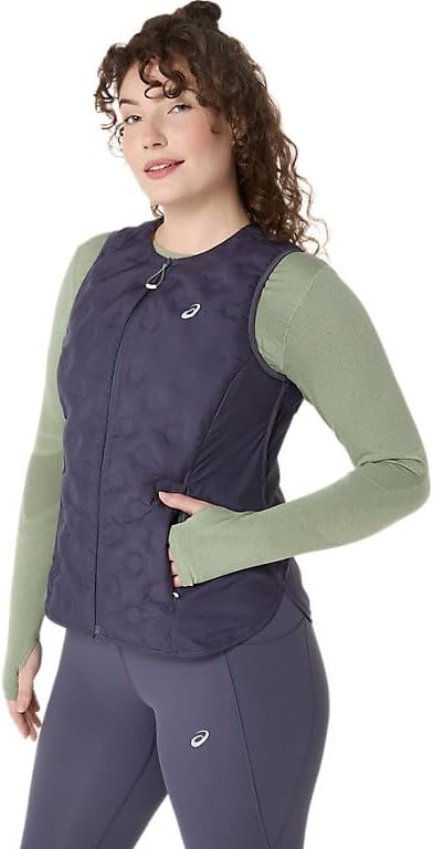 ASICS Women's NAGINO RUN PADDED GILET RUNNING Apparel