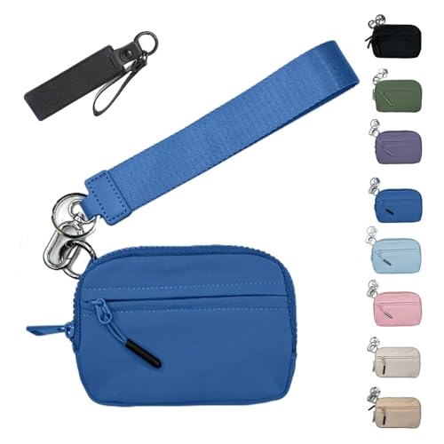 Corelation The Wallet 2025 Nuovo portafoglio da polso in impermeabile da con cinturino donna nylon blu