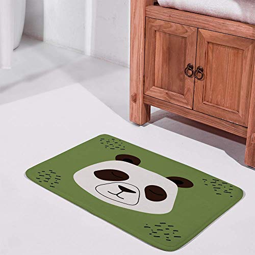 Ensemble de tapis de bain antidérapant lavable pour douche et baignoire