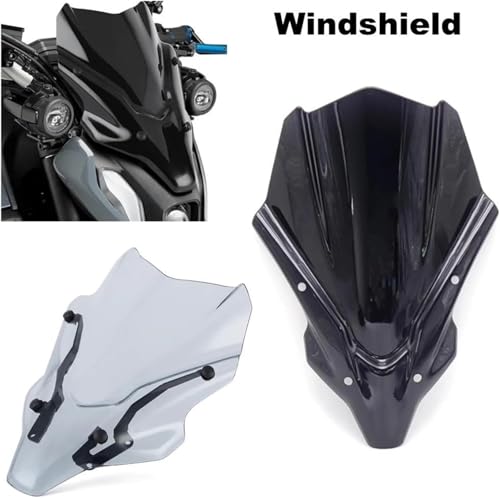 Pare-brise moto MT125 pour affronter le vent lors de vos sorties