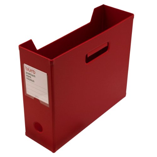 Finissez-en avec le désordre grâce à la boîte BURO rouge Crosswise