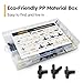 32 Size 159PCS Automotive Vacuum Tubing Connector Vacuum Tee Connector Assortment Kit 1/8
