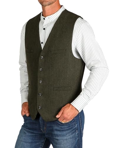 Celtic Ranch Wool Blend Vest