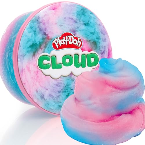 Play-Doh Butter, Pink & Blue Compound, Cotton Candy Scent, Single 5 oz. Can