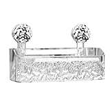 Bathroom Suction Shelf – No-Drill Shower Caddy Storage Rack for Mirrors, Polished Metal, Glass Surfaces, Tile Walls, Water-Draining Holder for Bath Accessories, Toy Bin, Toiletry Organizer, Corner