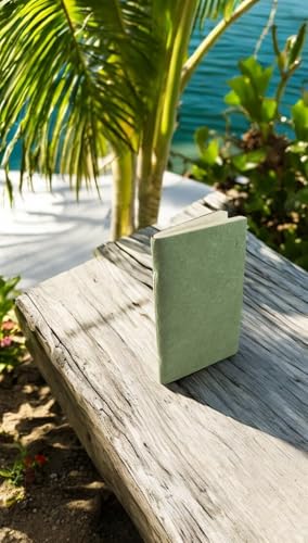 Carnet de notes Kathmandu Valley Co papier fait main luxe sauge