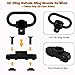 REERON 2 Point Sling & Mloc Sling Mount - Adjustable Extra Long Two Point Traditional Rifle Sling with 2 Pack 1.25